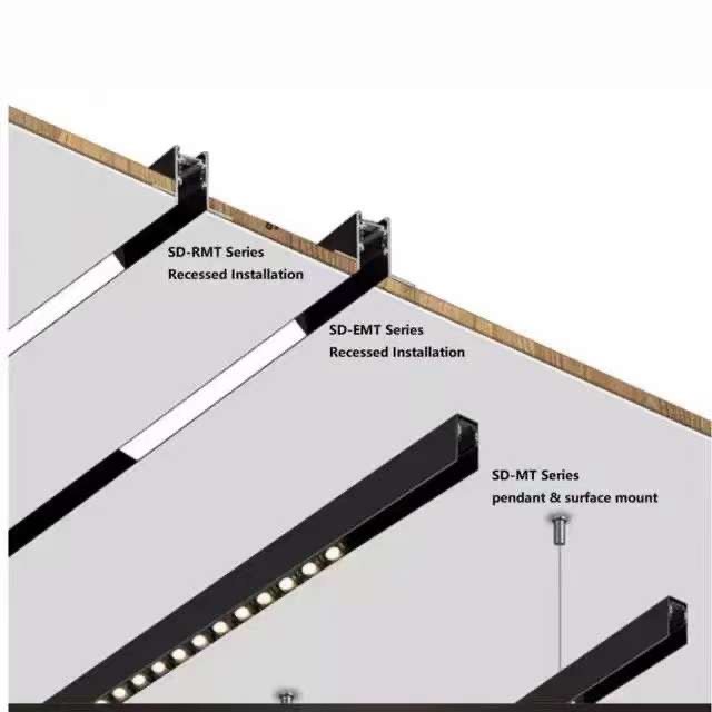 MAGNETIC TRACK FRAME ALUMINUM BODY